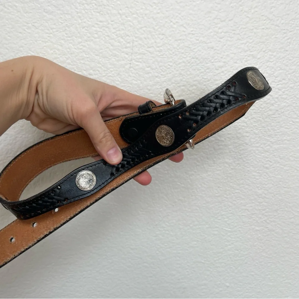 Brushy Creek Full Grain Cowhide Leather Belt Size 34